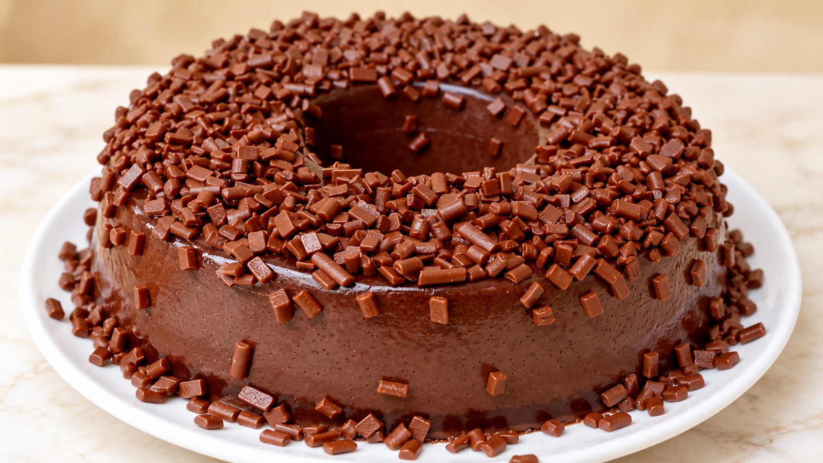 Bolo de chocolate da Carameliz